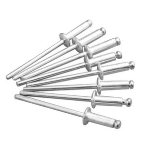 Remaches de Alta Resistencia de China, Remaches Ciegos de Acero Inoxidable Brillante, Remaches Ciegos con Cabeza de Aluminio en Forma de Domo Resistentes al Agua - Product Image 1