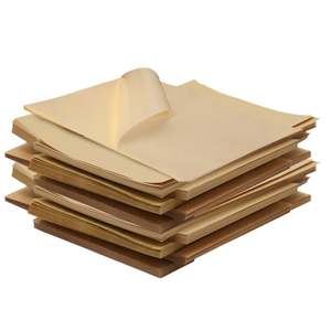 Feuilles de papier ciré de qualité alimentaire imprimées avec un logo personnalisé pour l'emballage de hamburgers et de sandwichs, et pour les gâteaux - Product Image 5