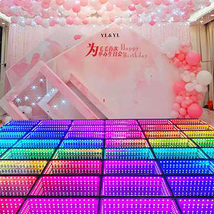 2025 meilleur choix piste de danse blanche haute brillance pour la location commerciale de fête de mariage piste de danse rouge - Product Image 1