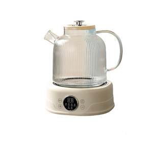 Bouilloire Électrique Multifonction en Verre pour la Santé, Température Constante, Infuseur à Thé, <span class=keywords><strong>Chauffe</strong></span>-<span class=keywords><strong>Eau</strong></span> pour Maison et Bureau, Prise EU/US - Product Image 6