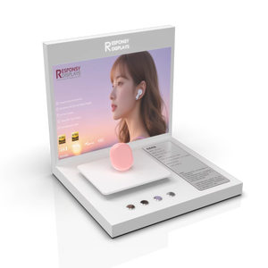 Hiện đại Máy tính để bàn Acrylic Tai nghe Rack hiển thị sinh thái thân thiện với môi trường với quảng cáo khu vực cho thiết bị điện tử cửa hàng - Product Image 1