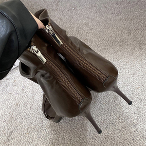 Nouvelles sandales à talons hauts pour femmes 2025 – Style européen et américain, bottines d'été à talons hauts - Product Image 4