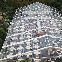 TENTCHO Fabrikpreis 300 Personen Hochwertige Maßgefertigte Aluminium-Hochzeits- und Partyzelte Robustes Großes Transparentes Festzelt