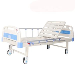 Cama de <span class=keywords><strong>Hospital</strong></span> Manual extraíble ajustable, 3 funciones, de acero inoxidable, 3 manivelas, para Enfermería Médica, para el hogar - Product Image 5