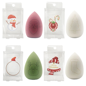 Éponge de maquillage ronde en microfibre sans latex réutilisable, applicateur doux pour fond de teint, outil cosmétique pour festivals - Product Image 4