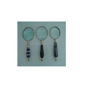 Highly Decorative Pure Brass <b>Magnifying</b> <b>Glass</b> Unique Designs <b>Magnifier</b> <b>Glass</b> for Enhanced Visual Experience - Product Image 5