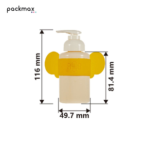 Botella de 120 ml de PET para Loción Corporal para Bebés con Pulverizador, Forma Cilíndrica, para el Cuidado de la Piel Infantil, Hidratante y Reparadora - Product Image 3