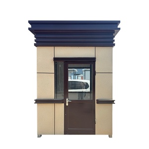 Prefab Kết Cấu Thép container văn phòng nhà di động mô-đun bảo vệ an ninh bài cho sân làm bánh sandwich Bảng điều khiển DBJ thương hiệu 1 - Product Image 5