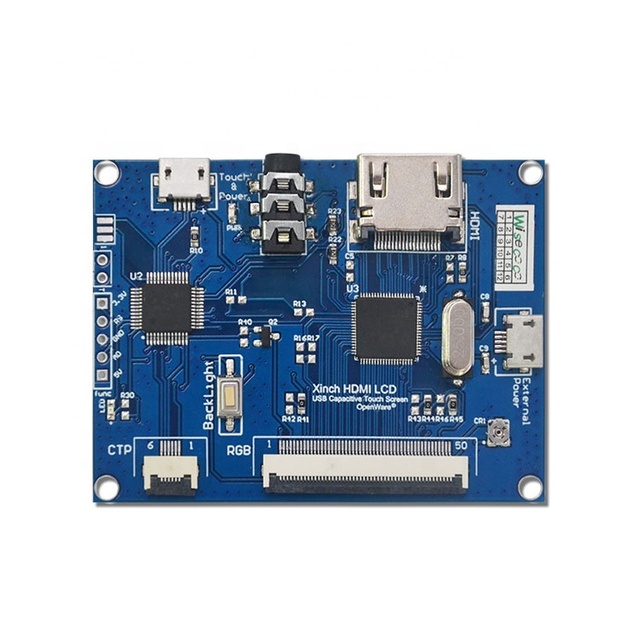 2K 4K Resolution TFT LCD Display Lvds RGB USB Capacitive Touch LCD PCB Board Controller Driver Board