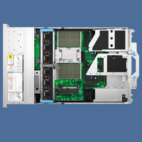 Serveur Dell R7715 2U, socket unique AMD EPYC, 24 emplacements SFF LFF NVMe SSD, DDR5, serveur réseau d'entreprise R7715