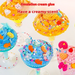 Wholesale DIY Crystal Mud Toys Mini Slime Putty <b>Kit</b> with Ice Cream Bottle Gift for Kids and Girls <b>Clay</b> Material Accessories - Product Image 3