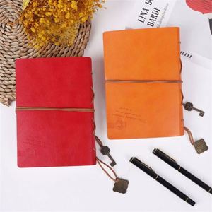 Vintage A6 Creative Journal Hand Account Book Promotional Notebook in Retro Leather <b>Diary</b> Style - Product Image 4