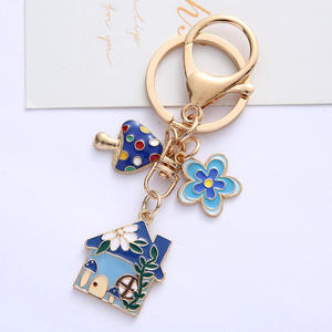 LLavero <span class=keywords><strong>de</strong></span> aleación <span class=keywords><strong>de</strong></span> flores coloridas y Casa Bonita, llavero <span class=keywords><strong>de</strong></span> coche con logotipo personalizado y colgante <span class=keywords><strong>de</strong></span> bolso <span class=keywords><strong>de</strong></span> pareja, opción <span class=keywords><strong>de</strong></span> regalo al por mayor - Product Image 4