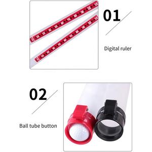 Recogedores de bolas de plástico transparente profesional de fábrica, herramienta de recogida de bolas de tubo, recogedores ligeros, colector portátil - Product Image 3