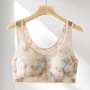 Sujetadores sin costuras para mujer, bralettes inalámbricos, sujetadores cómodos para el día a día, ropa interior suave y cómoda, sujetador básico para dormir. - Product Image 1