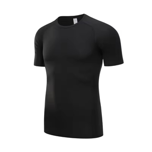 Camiseta Casual con Cierre de Cremallera de 150 g, 100% Poliéster, para Hombre, Camiseta Reflectante - Product Image 2