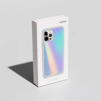 Cajas Reciclables Ecológicas Personalizadas con Logotipo - Laminación Mate y Grabado en Relieve para Productos Electrónicos y Fundas para Celulares