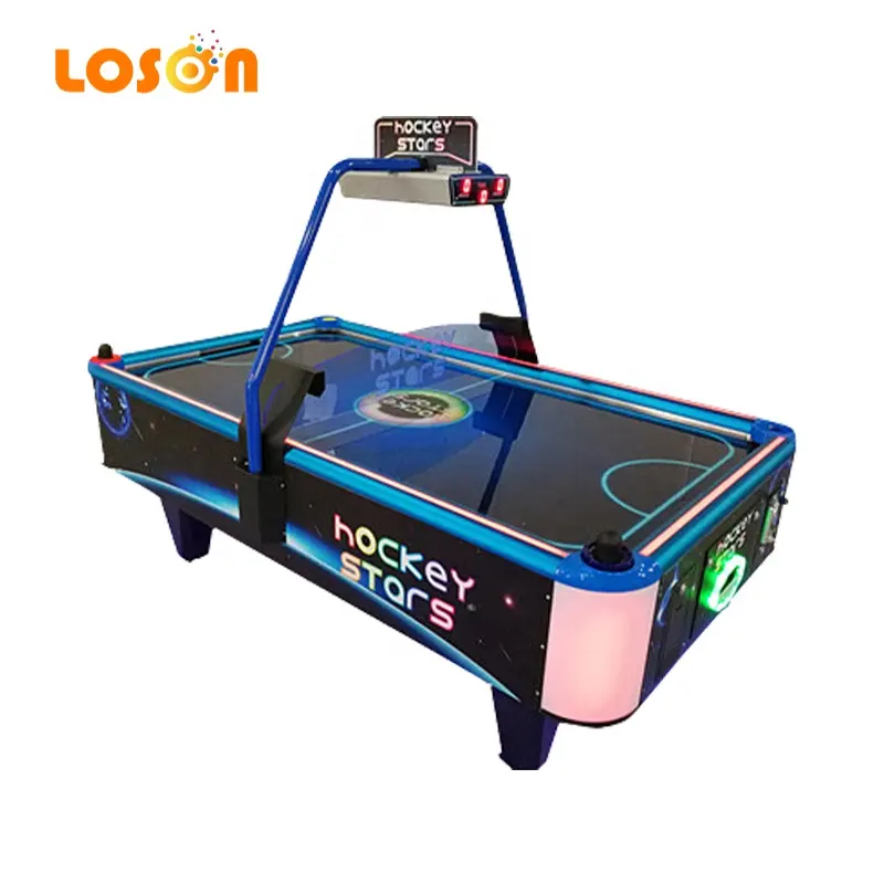 Aangepaste Elektronische Score Teller Metalen Bubble Muntautomaat Ijs Air Hockey Tafel Arcade Gaming Machines