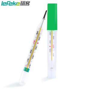 Thermomètre en verre sans mercure Liker, emballé individuellement, pour enfants et adultes, mesure de la température axillaire. - Product Image 2
