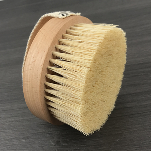 Cepillo de cuerpo seco de cerdas de Sisal vegano súper largo OEM cepillo de baño exfoliante de madera de bambú Natural para el cuidado de la piel - Product Image 2