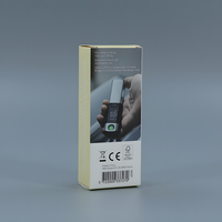 Boîte de papier d'emballage de câble de données d'usb de charge d'impression de logo personnalisé pour le chargeur de produit électronique