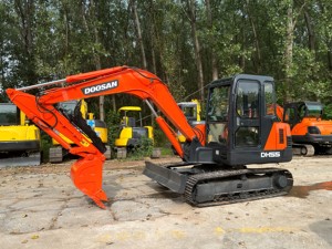 Offre Spéciale deuxième machine de construction coréenne d'origine pelle sur chenilles Doosan DH55, pelle d'occasion Doosan DH55 DH60,DH150,DH220 - Product Image 5