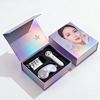 Boîtes d'emballage magnétiques personnalisées pour produits de beauté, boîtes pour instruments de massage facial, boîtes cadeaux rigides en deux parties pour articles électroniques et cadeaux