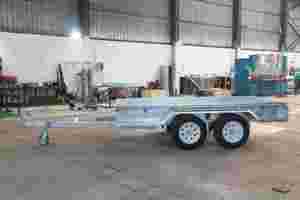 Le frein à disque 9x5 a galvanisé la remorque avec l'essieu tandem 2000kg évalué - Product Image 5