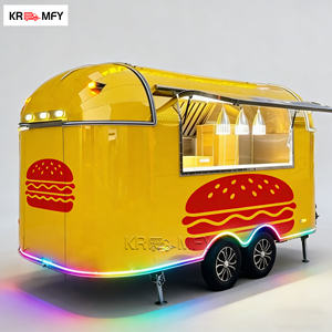 Remolque de Comida Móvil Preconectado Plug & Play con Certificación DOT CE VIN, Listo para Conectar a las Utilidades, Carro de Catering Callejero - Product Image 3