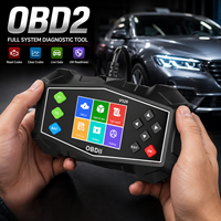 Lecteur de codes OBD2, outil de diagnostic de transmission, test de santé de la batterie, impression cloud, données en temps réel, garantie 1 an