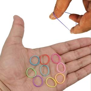 Kit de Recharge de Bracelets en Élastiques Synthétiques Multicolores Arc-en-ciel pour Enfants, pour Tissage et Bricolage Créatif, Cadeau - Product Image 3