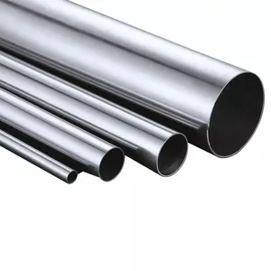 Yüksek kalite 304/316/316L paslanmaz çelik boru yuvarlak SS kaynak tüpleri dikişsiz boru ASTM standart rekabetçi fiyat