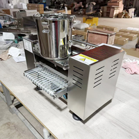 Machine professionnelle de haute précision pour la fabrication de feuilles de crêpes mille-feuilles, chauffage uniforme pour des couches de crêpes mille-feuilles de épaisseur homogène