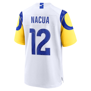 Los Ángeles # 9 Stafford # 12 Nacua # 17 Adams # 23 Williams # 95 Garrett # Camiseta Bordada Donald 2026 de Manga Corta - Product Image 5