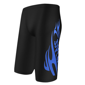 Bañadores de hombre de secado rápido, cintura media, poliéster, pantalones cortos de playa, talla grande para adultos, a la moda, anti-embarrasamiento, para aguas termales - Product Image 2