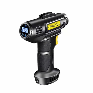 <span class=keywords><strong>Compresseur</strong></span> d'air de pompe à air portable pour pneu de vélo de voiture gonfleur 12V avec écran - Product Image 1