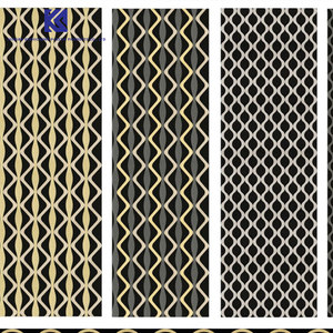 شريحة خشبية عازلة للصوت بسمك 9: ألواح صوتية حديثة للبيع بالجملة لديكور الجدار الداخلي ، قاعة مستودع بقشرة - Product Image 4