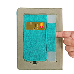 Étui en cuir PU pour liseuse électronique <span class=keywords><strong>de</strong></span> 7 pouces avec fonction <span class=keywords><strong>de</strong></span> veille/réveil, emplacement pour carte, sangle <span class=keywords><strong>de</strong></span> poignet, housse <span class=keywords><strong>de</strong></span> style tissu pour Kindle Paperwhite 12e génération - Product Image 4