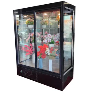 2022 Neue gewerbliche Kühlgeräte verwendeten Vitrinen kühlschränke für Blumen