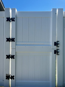 Easy Installation Privacy Garden <strong>Fence</strong> Single Double <strong>Gate</strong> With Stainless Steel Black <strong>Latch</strong> - Product Image 3