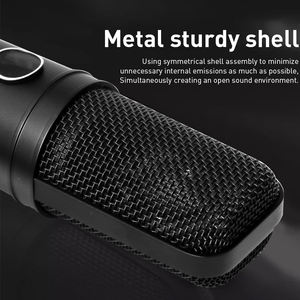 AT4040 Microphone casque métallique léger Microphone à condensateur filaire portable Enregistrement à domicile Diffusion <span class=keywords><strong>en</strong></span> direct Chant dédié - Product Image 5