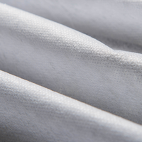 Fabricant 100% polyester vêtements entoilage double point non tissé entoilage thermocollant