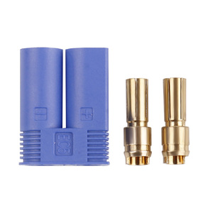 Conector EC5 tipo banana de 5 mm, macho y hembra, con funda, chapado en oro, de latón, para aplicaciones de alta corriente - Product Image 4