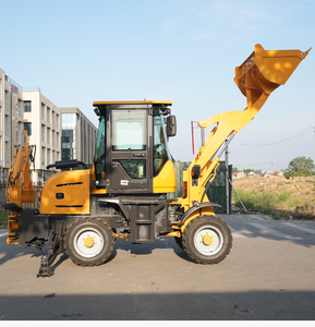 Pengiriman Gratis Euro 5 EPA Produsen 4x4 <span class=keywords><strong>Backhoe</strong></span> <span class=keywords><strong>Loader</strong></span> Retroexcavadora Excavator Mini Roda <span class=keywords><strong>Backhoe</strong></span> <span class=keywords><strong>Loader</strong></span> - Product Image 6