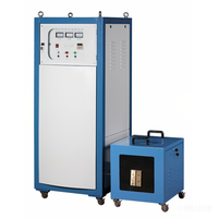 Calentador Industrial por Inducción Ultrasónica TONGJUN 50KW 380V con Enfriamiento Automático IGBT para Calentamiento de Componentes de Motor, Núcleos de Motor y Barras de Acero