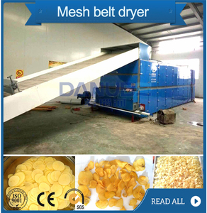 Large Scale Vegetable Potato Continuous Mesh Belt Dryer Potato Slice Drying Process Line for Sale - Product Image 5
