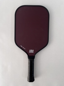 ชุดไม้พายพิคเคิลบอลแบบกดเย็น-ร้อนสั่งทำพิเศษ สีดำแดงลายทวิล ผลิตจากเคฟลาร์ คุณภาพพรีเมียม ประสิทธิภาพสูง - Product Image 3