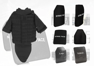 แผ่นเซรามิกอลูมินาแบบสแตนด์อโลนแผ่นเกราะหน้าโจมตียุทธวิธีอย่างยากลำบาก - Product Image 5