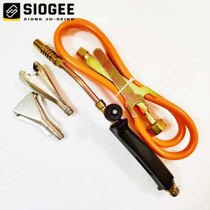 Kit de <span class=keywords><strong>chalumeau</strong></span> professionnel à chauffage oxy-carburant Torche de soudage européenne pour <span class=keywords><strong>acétylène</strong></span>/propane/alliage de fer-zinc naturel Ga - Product Image 1