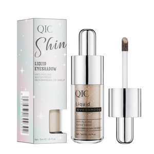 Không thấm nước lỏng <span class=keywords><strong>Eyeshadow</strong></span> <span class=keywords><strong>Palette</strong></span> 10 màu sắc Pearlescent rực rỡ sáng bóng trang điểm OEM/ODM nhãn hiệu riêng bán buôn - Product Image 2